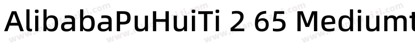 AlibabaPuHuiTi 2 65 Mediumttffold字体转换